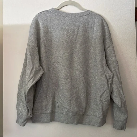 👽3/$30 SALE👽 H&M LOGG New York Printed Crewneck Sweatshirt Size Medium - Picture 3 of 7